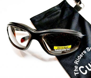 Curv-Z Insulated Sunglasses Matte Black - Clear (Transitional)