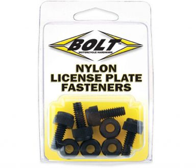 BOLT License Plate Bolt Kit Nylon