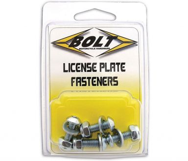 BOLT License Plate Bolt Kit Steel