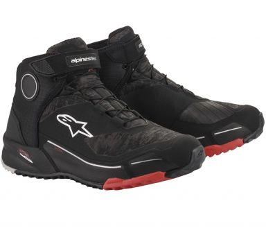 Alpinestars CR-X Drystar Riding Shoe - Black/Camo/Red