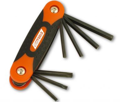 CruzTools Folding Hex - Torx Wrench Set