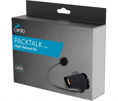 Cardo PackTalk Line Half Helmet Kit