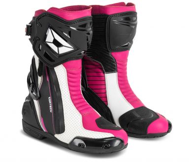 Cortech Women's Adrenaline GP Boot - Rubine