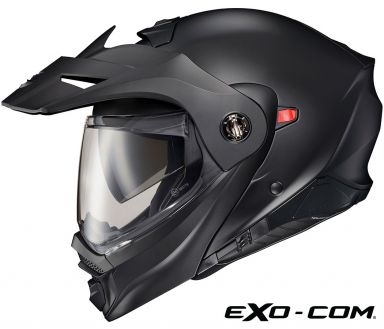 Scorpion EXO-AT960 Modular Matte Black w/ EXO-COM Kit