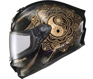 Scorpion EXO-R420 Helmet Namaskar Black