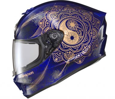 Scorpion EXO-R420 Helmet Namaskar Blue
