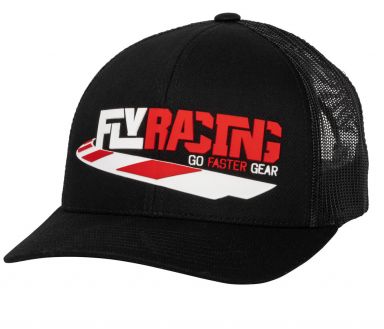 Fly Racing Lowside Snapback Hat Black