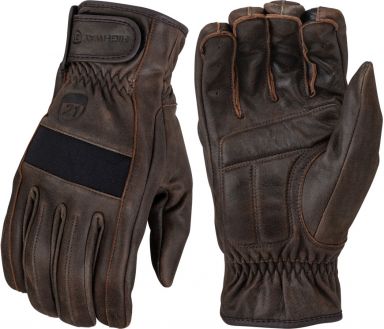 Highway 21 JAB Leather Gloves Brown