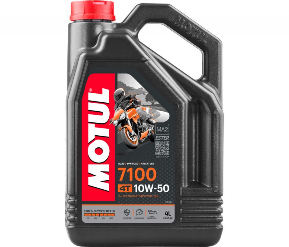 Motul Engine Oil 7100 4T 10W50, 1 Liter