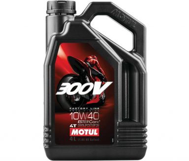 Motul 300V 4T Competition Synthetic Oil 10w40 4 Ltr