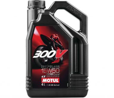 Motul 300V 4T Competition Synthetic Oil 15w50 4 Ltr