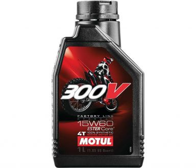 Motul 300V Off Road 4T Competition Synthetic Oil 15w60 1 Ltr