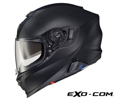 Scorpion EXO-T520 Helmet Matte Black w/ EXO-COM Kit
