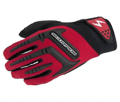 Scorpion EXO SKRUB Gloves - Red