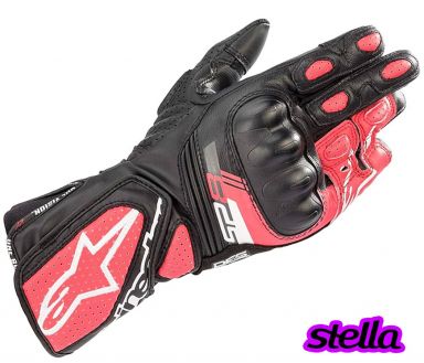 Alpinestars Stella SP-8 V3 Gloves Black/White/Diva Pink