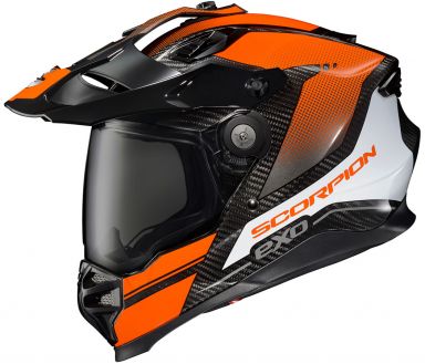 Scorpion EXO-XT9000 Carbon Full Face Helmet Trailhead Orange