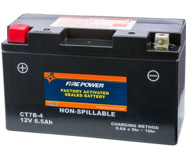 Fire Power AGM Battery CT7B (YT7B)