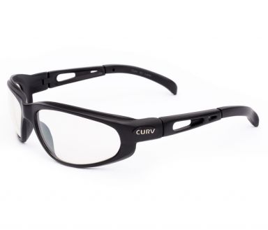 Curv Sunglasses Black - Clear