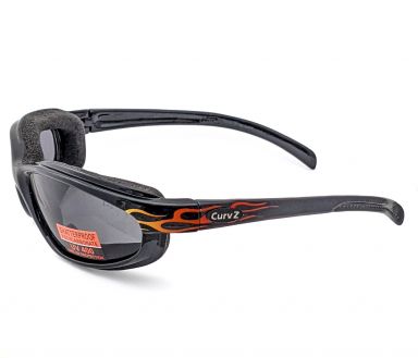 Curv-Z Insulated Sunglasses Flame Gloss - Smoke