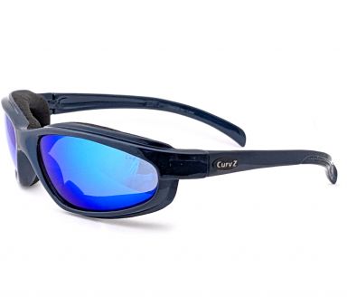 Curv-Z Insulated Sunglasses Gloss Navy Blue - Jet Blue