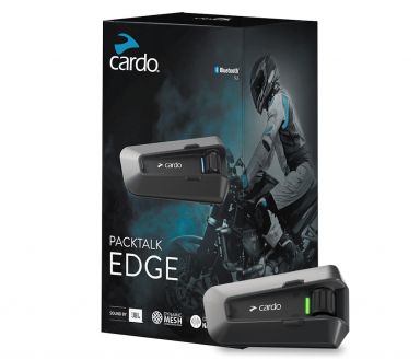 Cardo Packtalk Edge Audio Comm System - Single