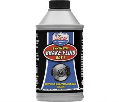 Lucas DOT 3 Synthetic Brake Fluid 12 oz