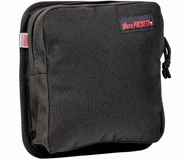 Moto Pockets Mini T-Bar Bag Black