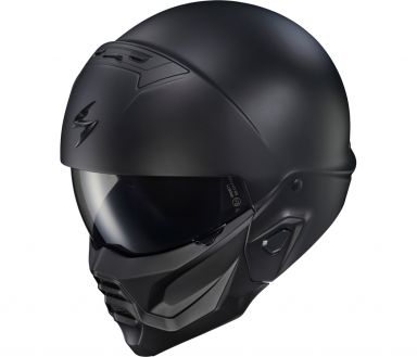 Scorpion Covert 2 Open Face Helmet Matte Black