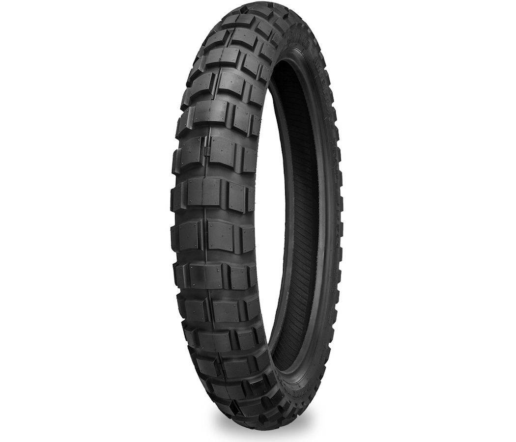 Shinko 804 Series Dual Sport Front Tire, 90/90-21, Reflective, 54 T