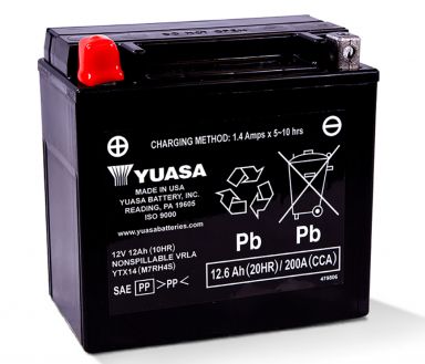 Yuasa AGM Battery YTX14