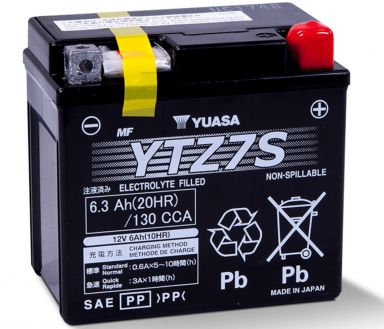 Yuasa AGM Battery YTZ7S