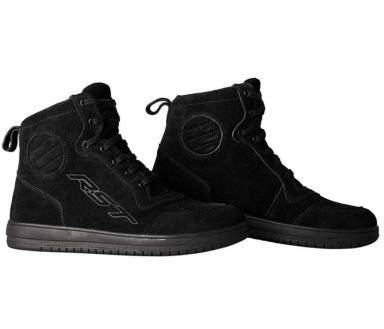 RST HiTop Moto Sneaker CE Boot - Black Suede