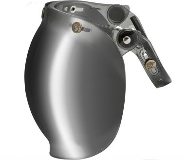 GMAX Bubble Shield Flip-Up Silver Iridium Universal