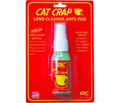 Cat Crap Anti-Fog Lens Cleaner Spray-On 0.5 oz