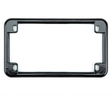 Chris Products License Plate Frame - Black