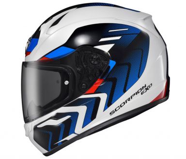 Scorpion EXO-R320 Helmet Alchemy White/Blue/Red