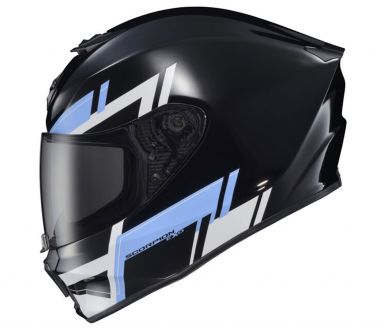 Scorpion EXO-R420 Helmet Pace Blue