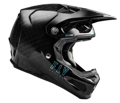 Fly Racing Youth Formula S Carbon Helmet - Black