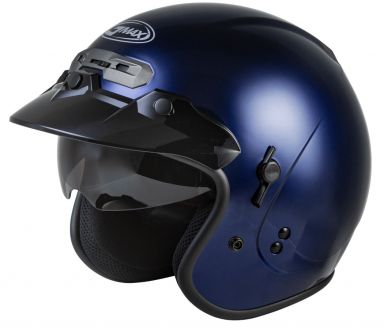 GMAX GM-32 Open Face Helmet - Blue