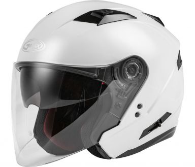GMAX OF-77 Open Face Helmet - Pearl White