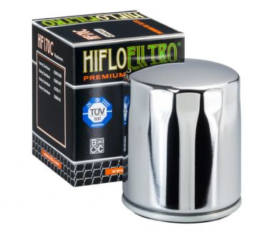 HiFlo Oil Filter HF170C Harley Davidson Chrome