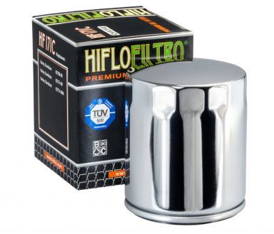 HiFlo Oil Filter HF171C Buell - Harley Davidson Chrome