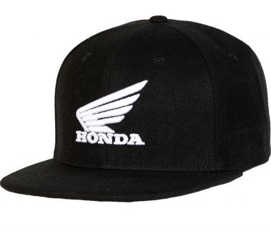 D-COR Honda Wing II Snapback Hat Black