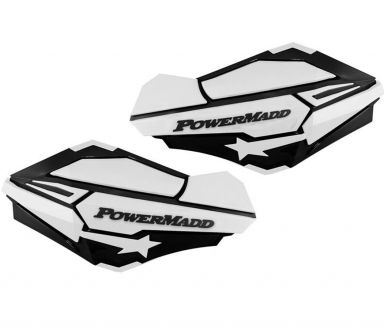 PowerMadd Sentinel Handguards Black/White