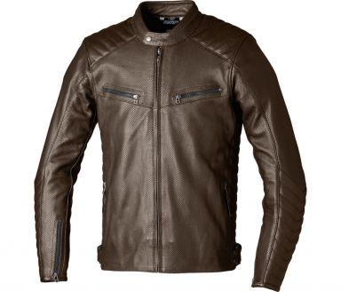 RST Roadster Air CE Leather Jacket Brown