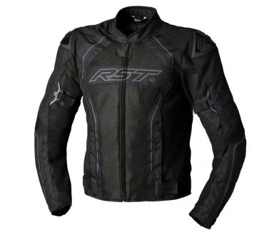 RST S1 Mesh/Leather CE Jacket Black