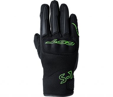 RST S-1 Mesh CE Glove Black/Neon Green