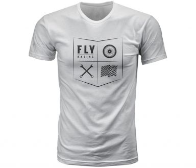 Fly Racing All Things MOTO T-Shirt White