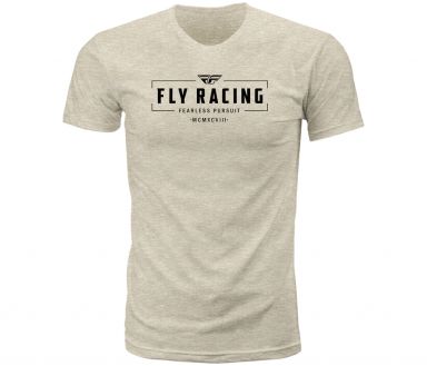 Fly Racing MOTO T-Shirt Natural