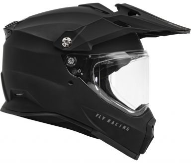 Fly Racing Trekker Helmet - Matte Black